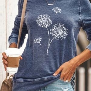 Dandelion ptint crew neck